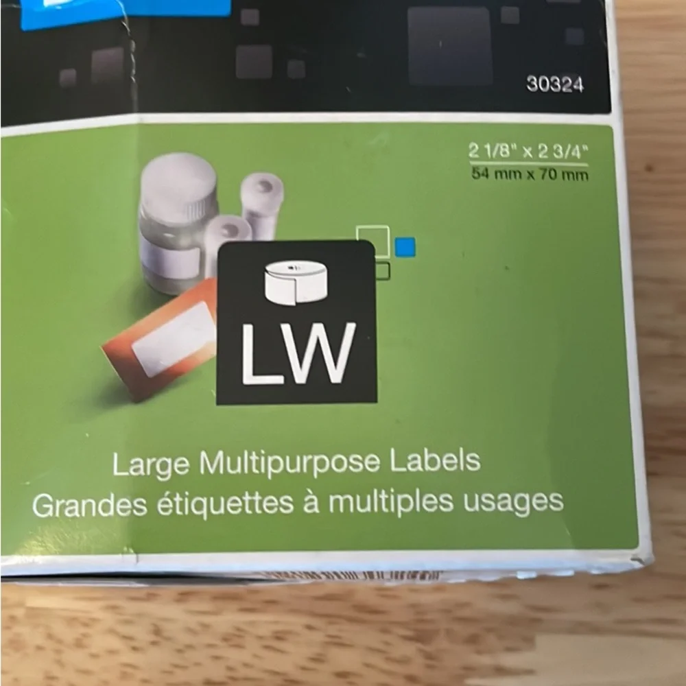 Dymo Large Multipurpose Labels 30324 New